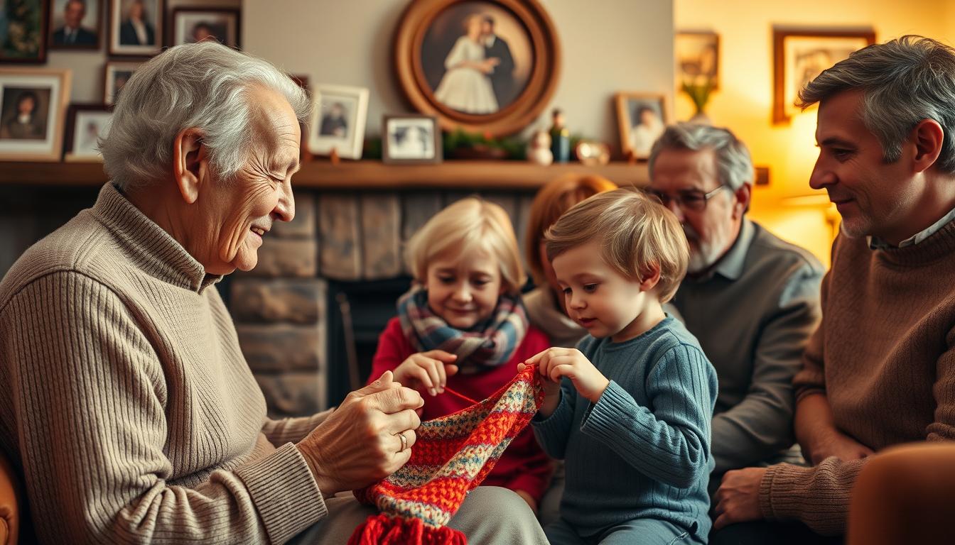perpetuação das tradições familiares