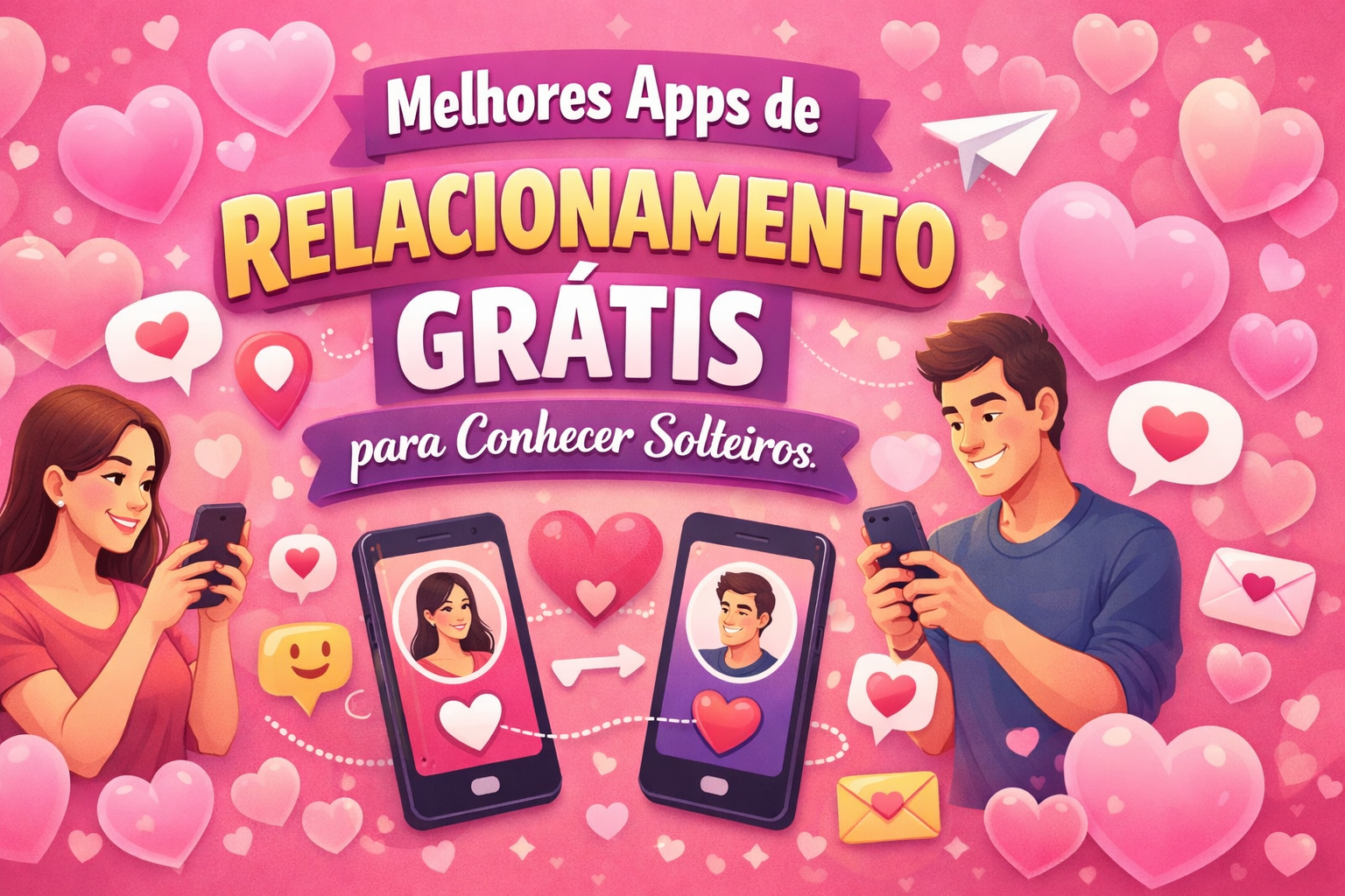 Melhores apps de relacionamento grátis para conhecer solteiros